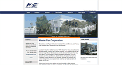 Desktop Screenshot of masterfan.com
